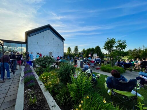 LACS garden wide angle during beer garden