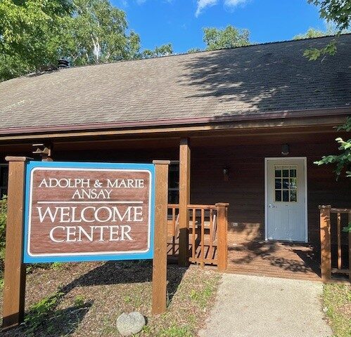 Ansay Welcome Center at Harrington Beach in Summer